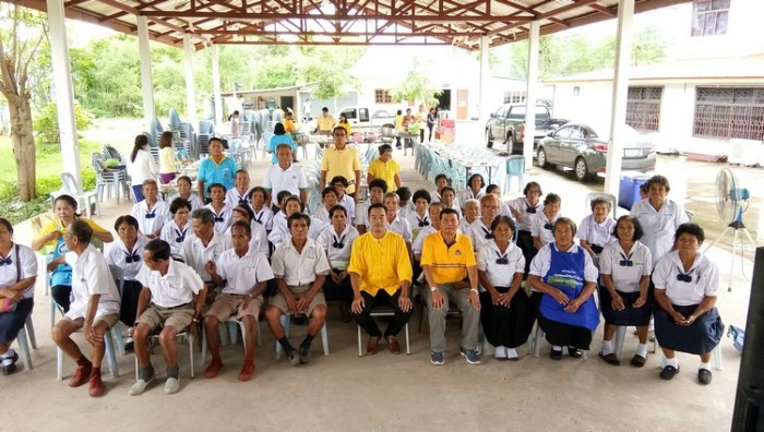 20 กรกฎาคม 2561 โครงการส่งเสริมคุณภาพชีวิตผู้สูงอายุตำบลห้วยม่วง